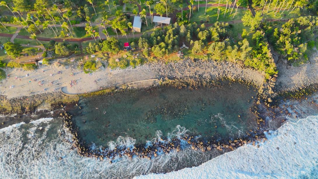 photo aérienne Grande-Anse